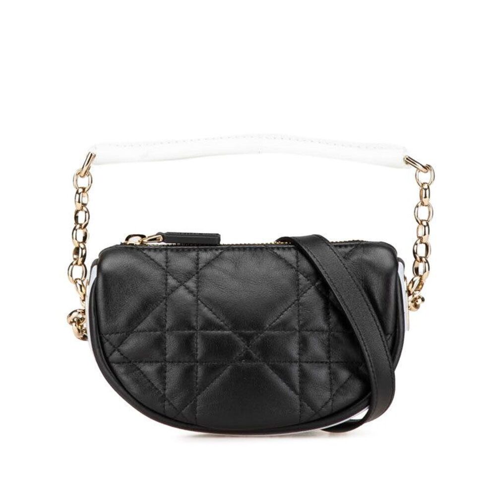 Dior Leather Dior Vibe Cannage 2way bag